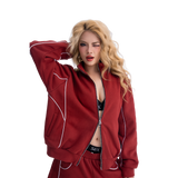 BRWL CLUB | CRIMSON ZIPPER