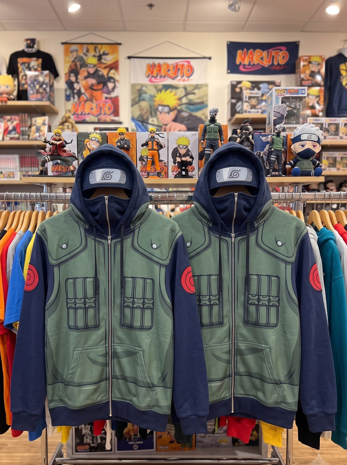 Hidden Leaf Elite Ninja Full-Zip Stealth Hoodie